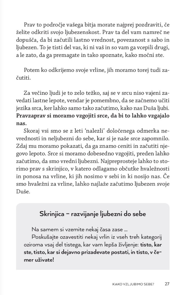 Kako vzljubimo sebe