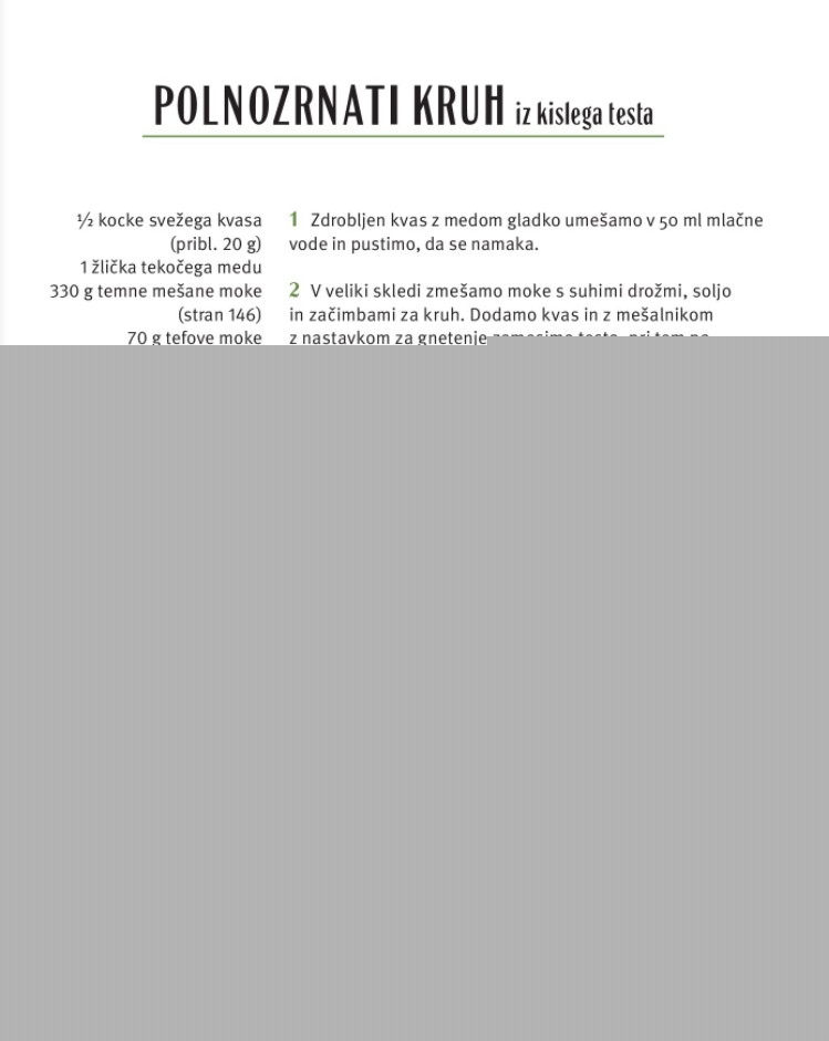 Kuhamo in pečemo brez glutena