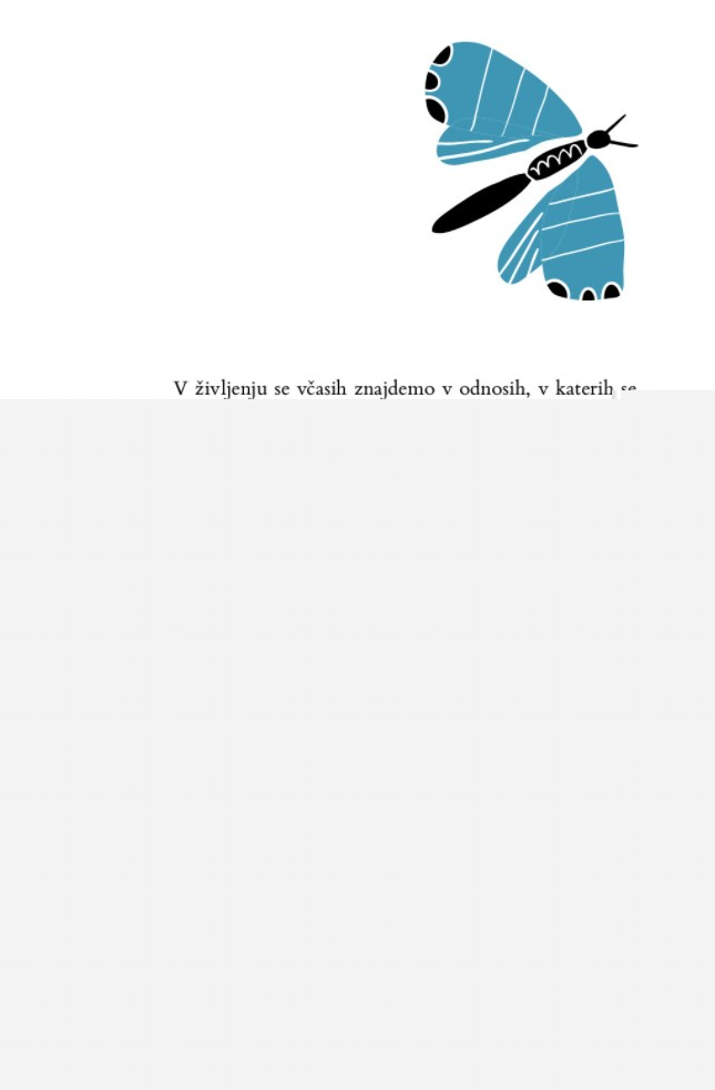 Nekaj ti želim povedati