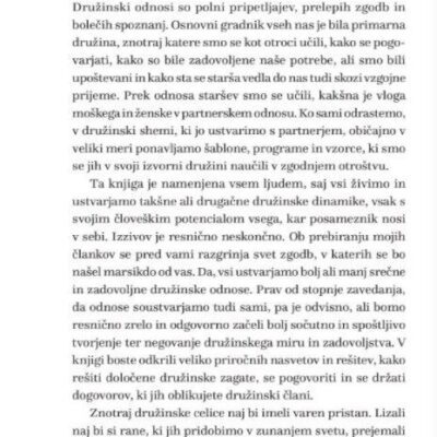 Iskreno o družinskih odnosih