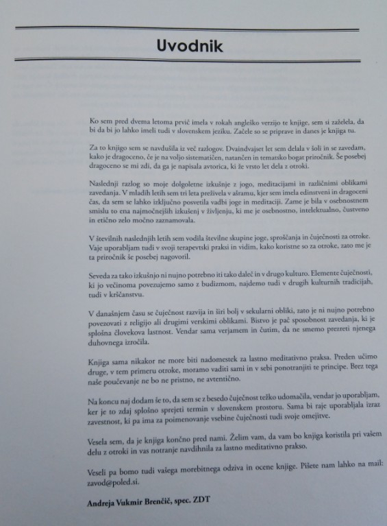 Čuječnost za otroke in najstnike