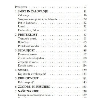 Z vsako smrtjo sem drugačna