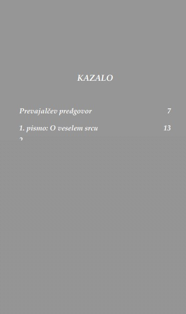 Pisma o samovzgoji