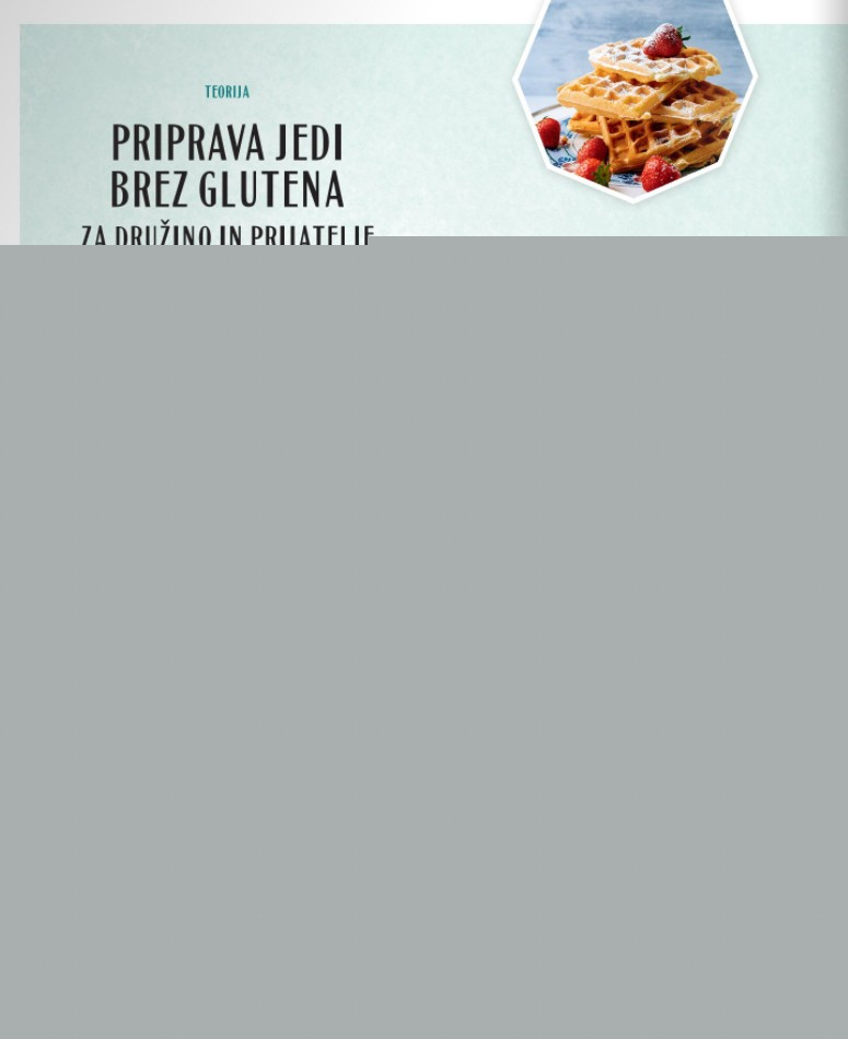 Kuhamo in pečemo brez glutena