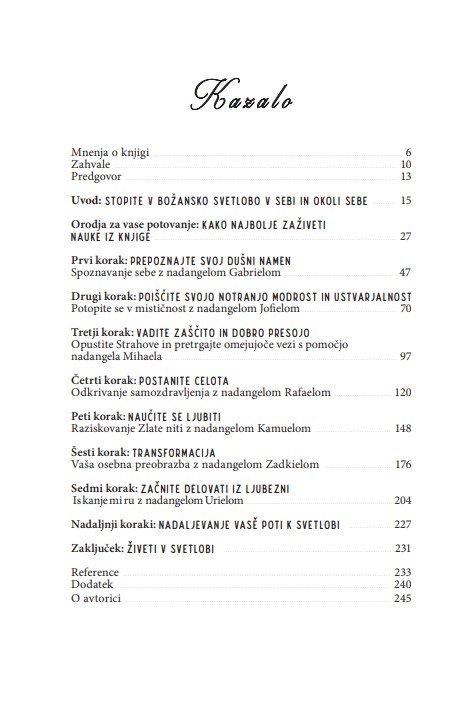 7 korakov v angelsko svetlobo