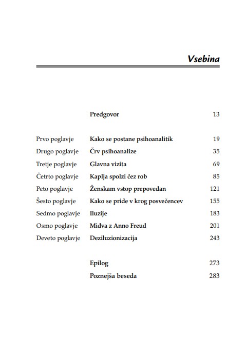 Končna analiza