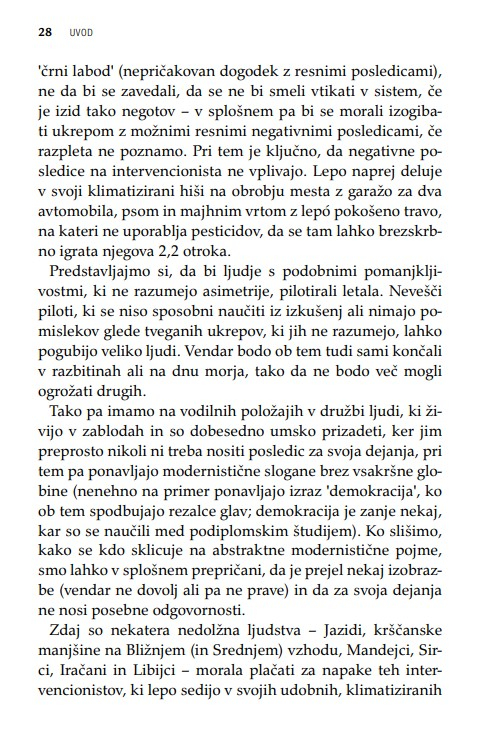 Tvegati lastno kožo