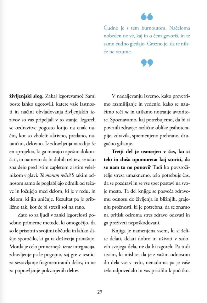 Izgorelost: si upate živeti drugače?
