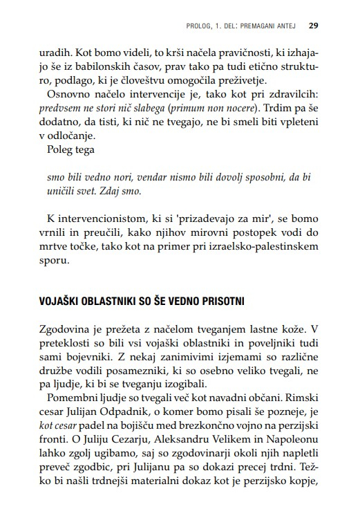 Tvegati lastno kožo