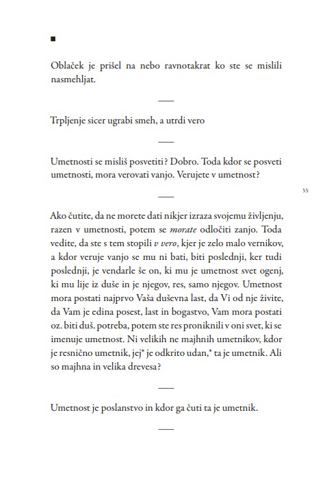 Vsem naj bom neznan, 2. knjiga