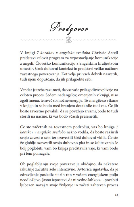 7 korakov v angelsko svetlobo
