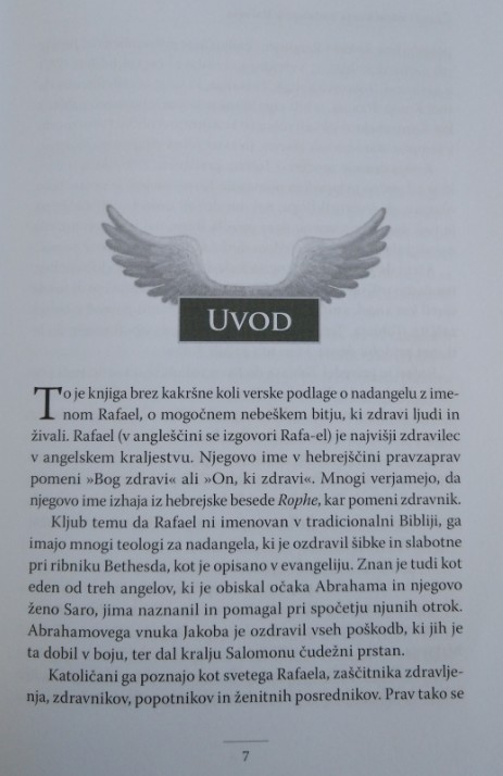 Čudeži zdravljenja nadangela Rafaela