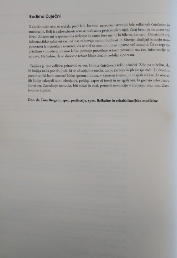Čuječnost za otroke in najstnike