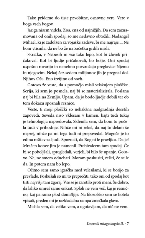 Dnevnik nekega angela, II. del