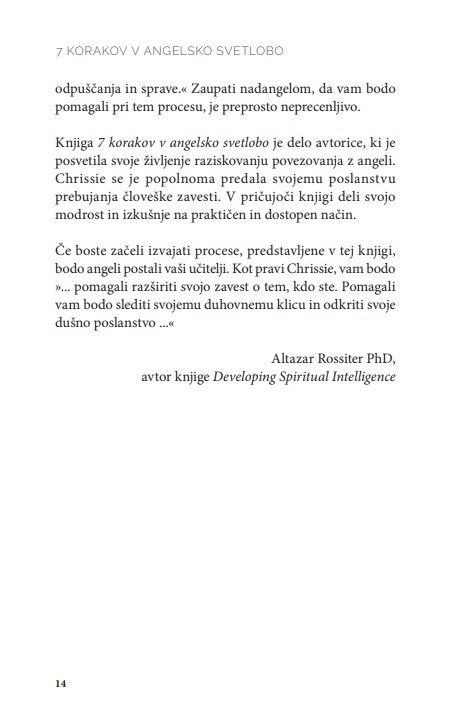 7 korakov v angelsko svetlobo