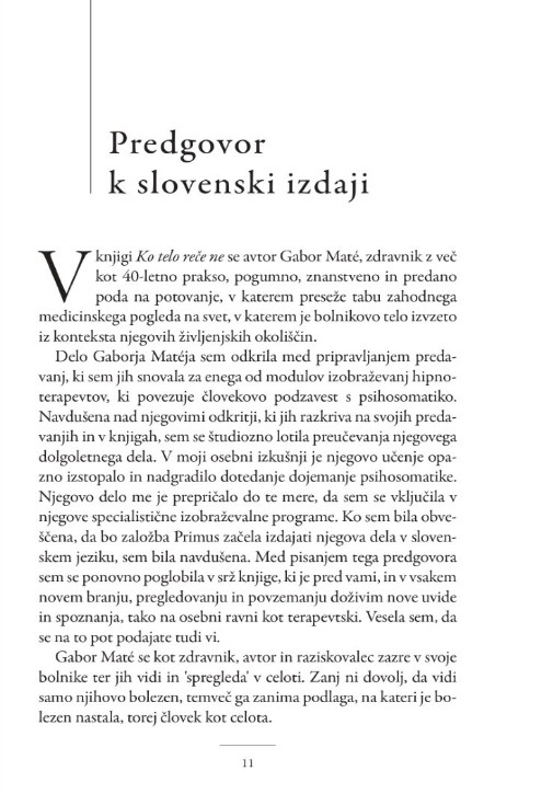Ko telo reče ne