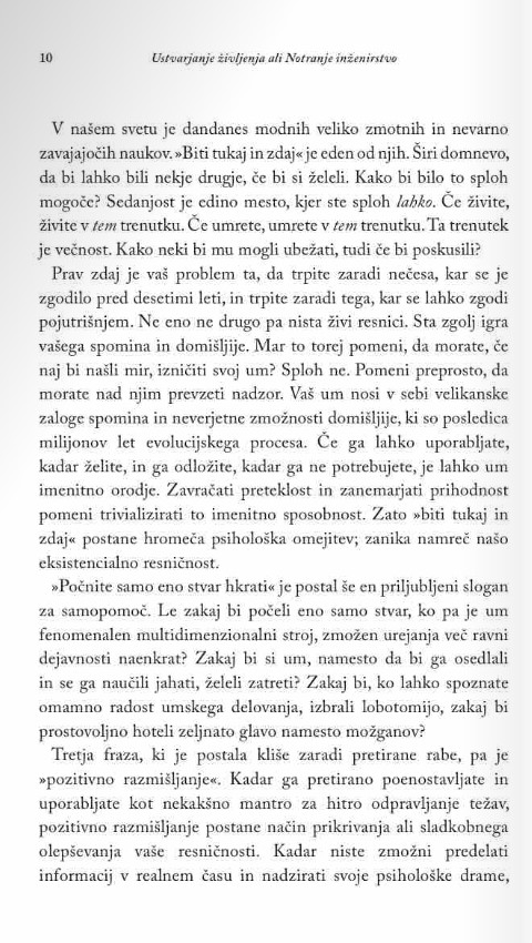 Ustvarjanje življenja ali Notranje inženirstvo