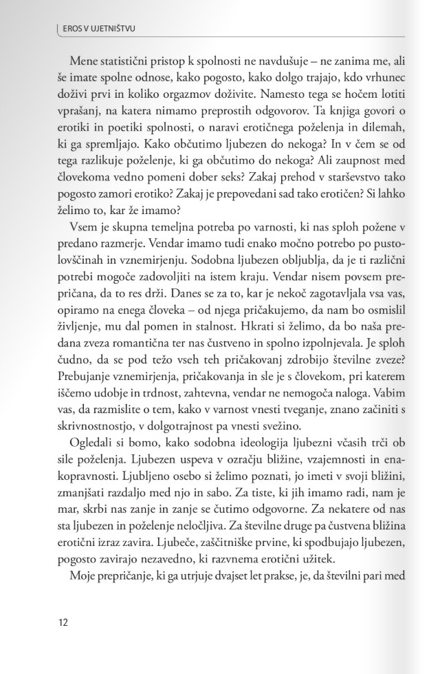 Eros v ujetništvu