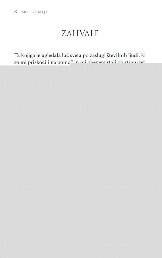 Moč Zemlje in naravne magijske tehnike