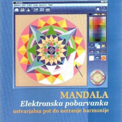 Mandala, elektronska pobarvanka