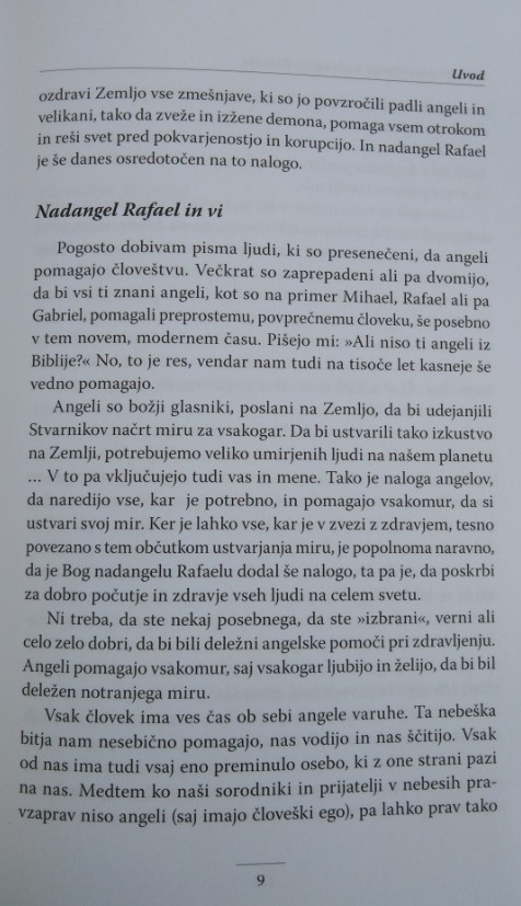 Čudeži zdravljenja nadangela Rafaela