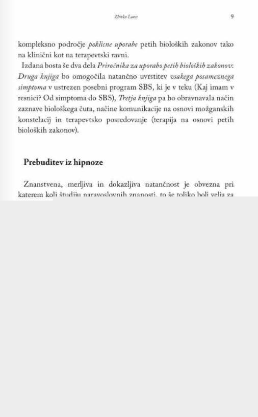 Zbuditi se iz hipnoze "bolezni"