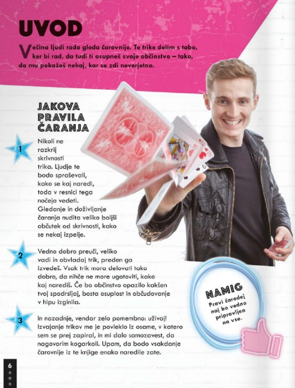 Čarovniški triki s kovanci, kartami in vsakdanjimi predmeti