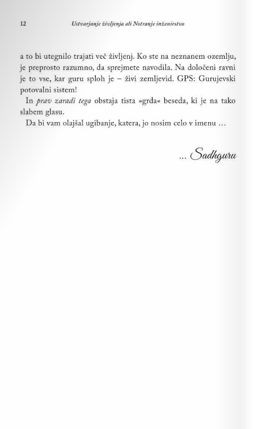 Ustvarjanje življenja ali Notranje inženirstvo