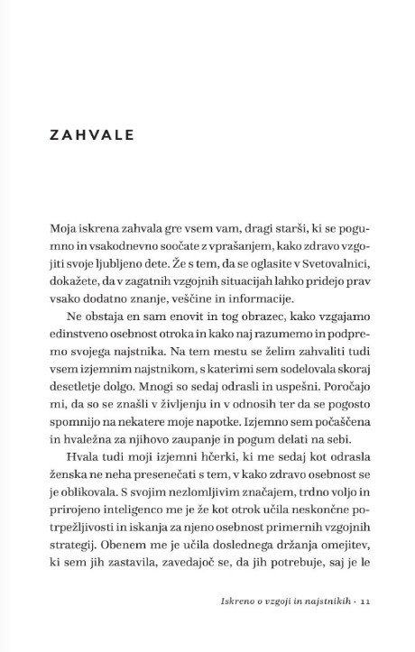 Iskreno o vzgoji in najstnikih
