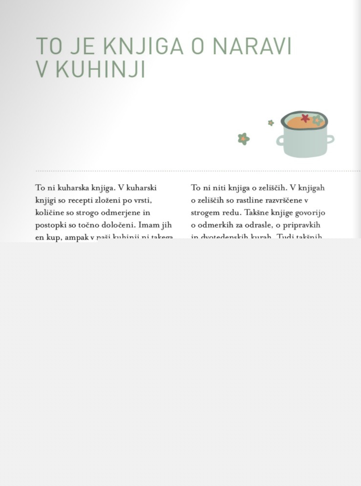 Narava v kuhinji