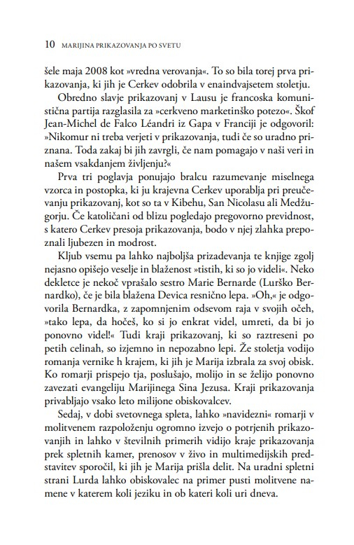 Marijina prikazovanja po svetu