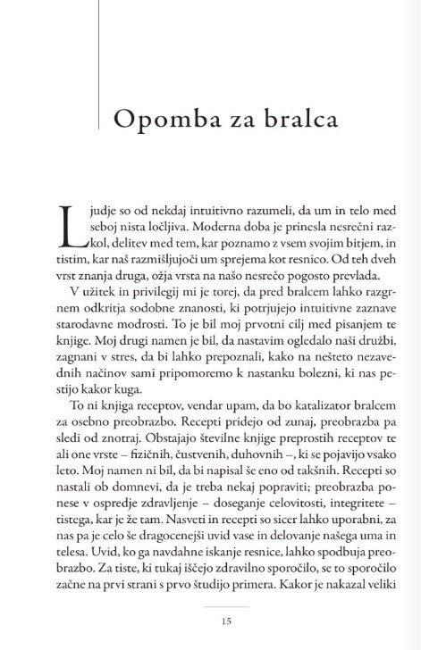 Ko telo reče ne