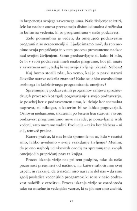 Iskanje življenjske vizije