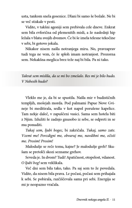 Dnevnik nekega angela, II. del