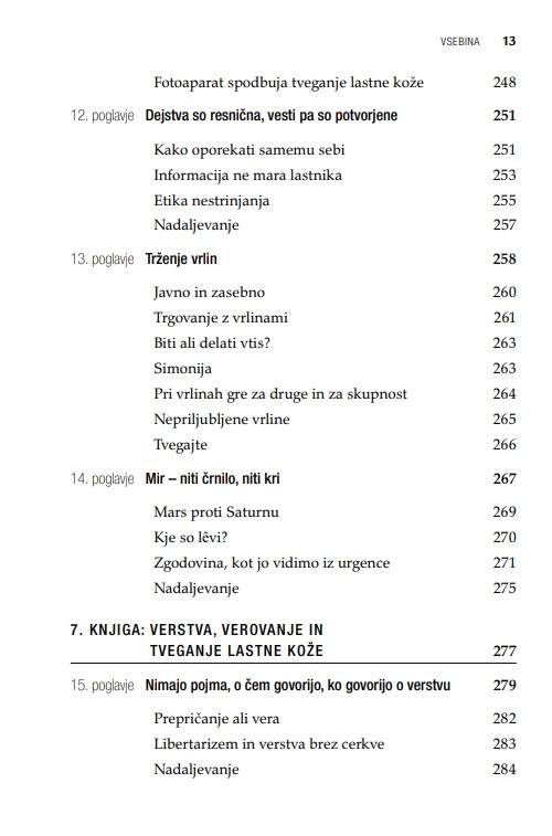 Tvegati lastno kožo