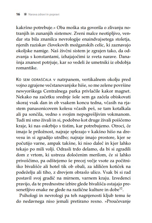 Narava zdravi in popravi
