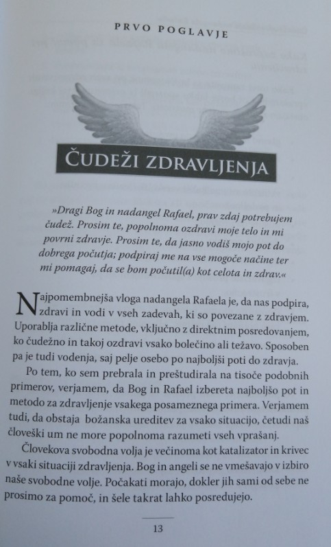 Čudeži zdravljenja nadangela Rafaela