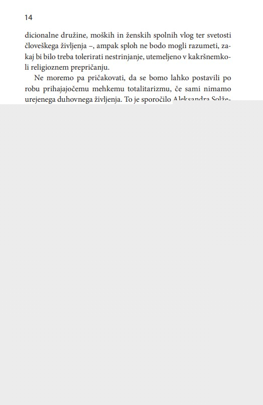 Ne živite od laži