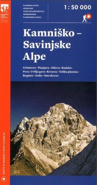 Kamniško-Savinjske Alpe 1 : 50 000 (Nova)