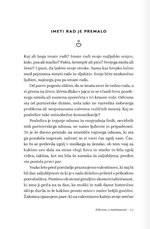 Iskreno o intimnosti