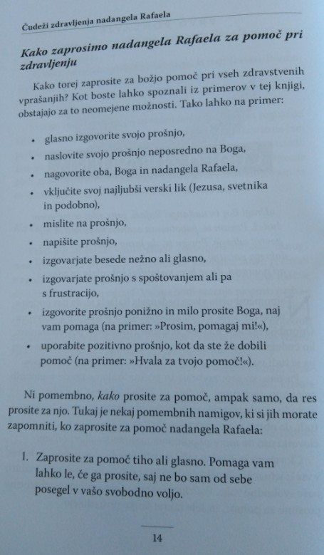 Čudeži zdravljenja nadangela Rafaela