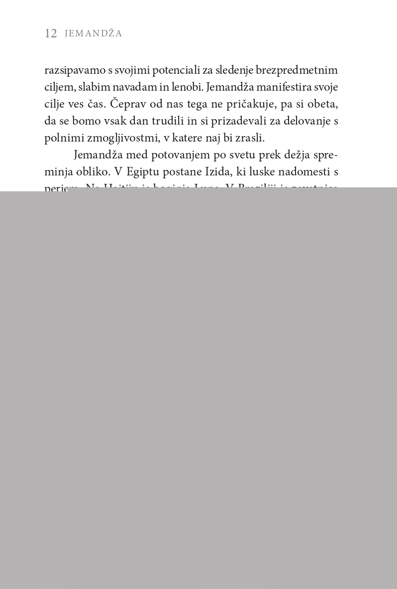 Jemandža - Oriša, boginja in kraljica morjá