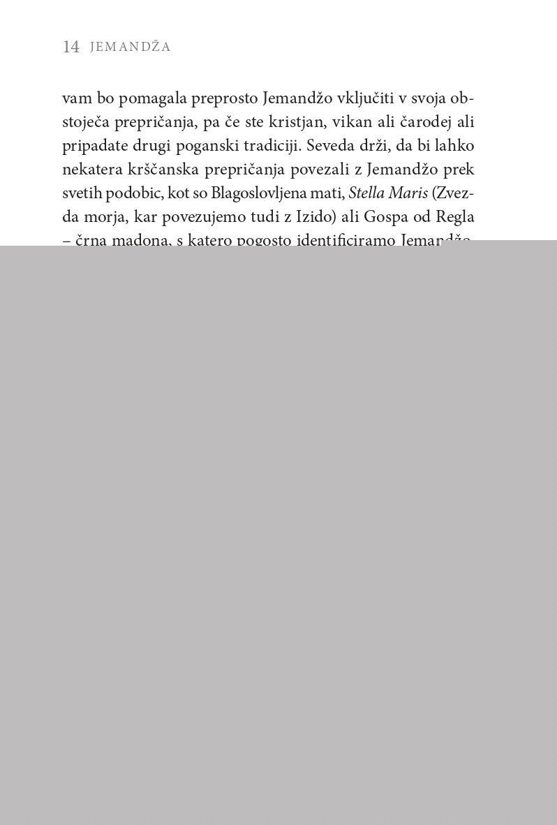 Jemandža - Oriša, boginja in kraljica morjá